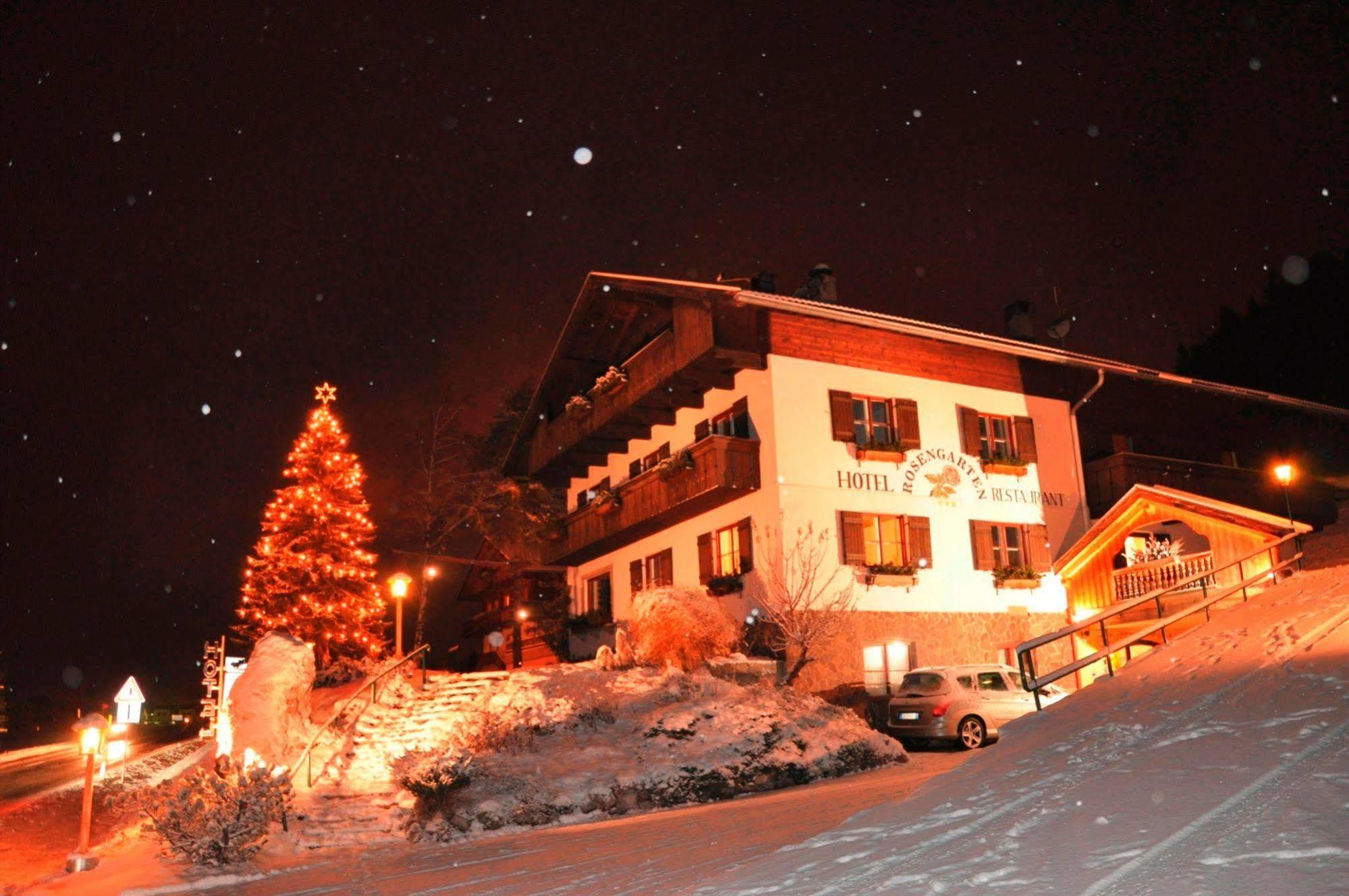 Hotel Rosengarten Dobbiaco Luaran gambar